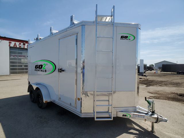 Enclosed Trailer 7x14ft Aluminum