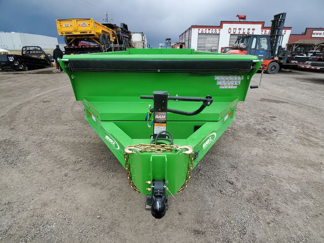 Dump Trailer Lime Green