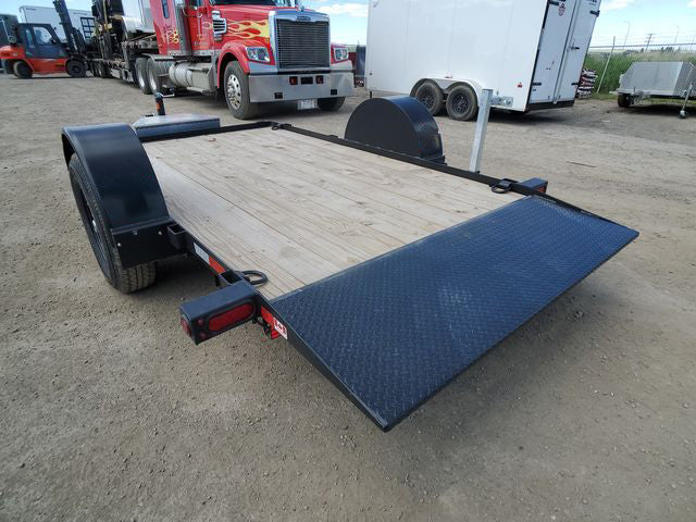 FlatDeck Trailer 2025 6x12ft Gravity Tilt
