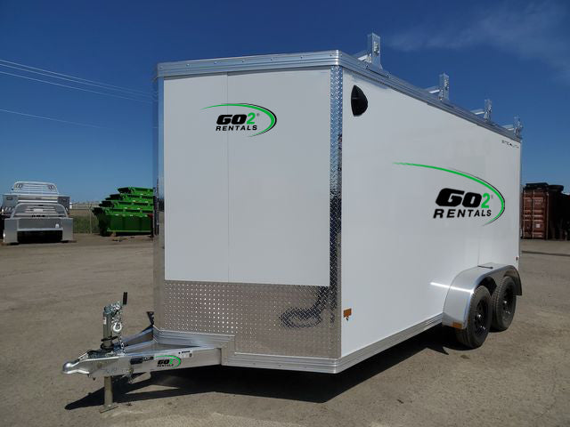 Enclosed Trailer 7x14ft Aluminum