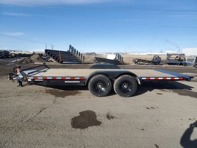 FlatDeck Trailer 2025 7x20ft Hydraulic Power Tilt