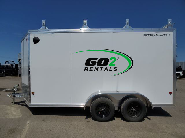 Enclosed Trailer 7x14ft Aluminum