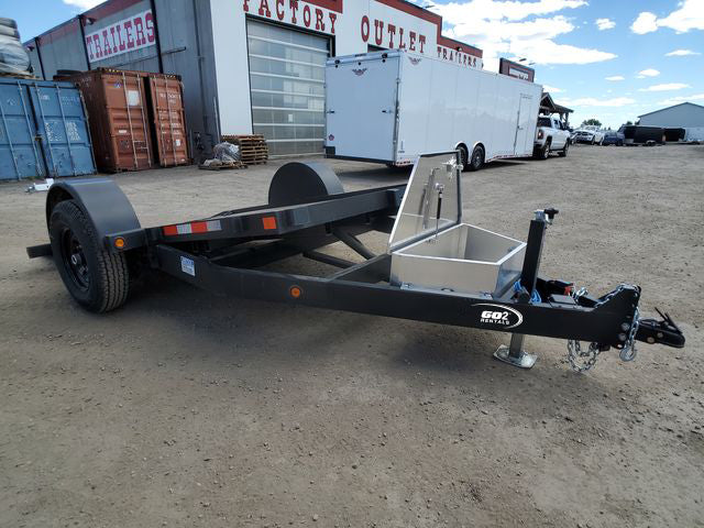 FlatDeck Trailer 2025 6x12ft Gravity Tilt