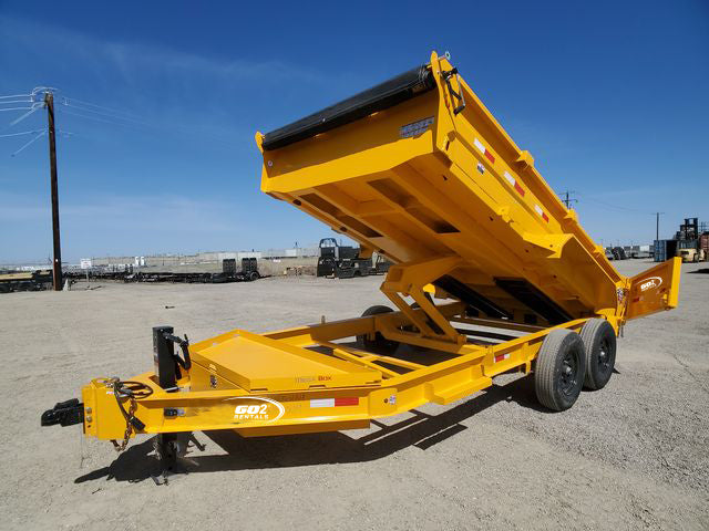 Dump Trailer Yellow