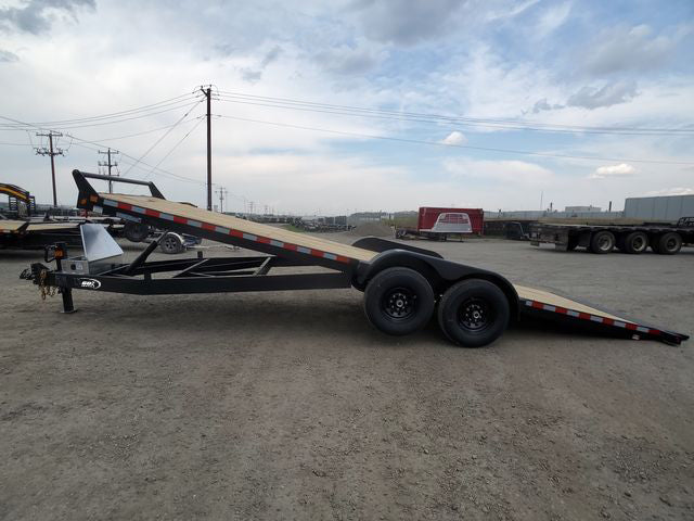 RENT - FlatDeck Trailer 7x24ft Hydraulic Power Tilt