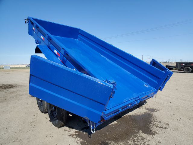 RENT - Dump Trailer Alaska Blue