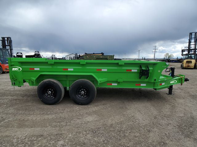 Dump Trailer Lime Green