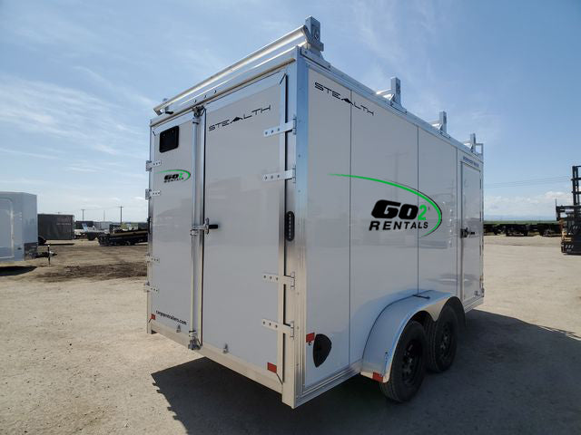 Enclosed Trailer 7x14ft Aluminum