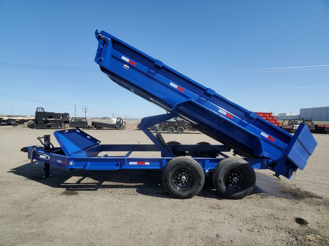 RENT - Dump Trailer Alaska Blue