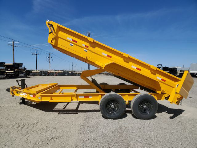 Dump Trailer Yellow