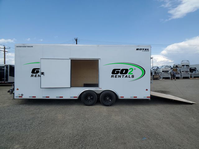 Enclosed Trailer 8x22ft