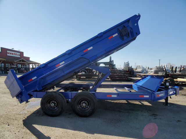 RENT - Dump Trailer Alaska Blue