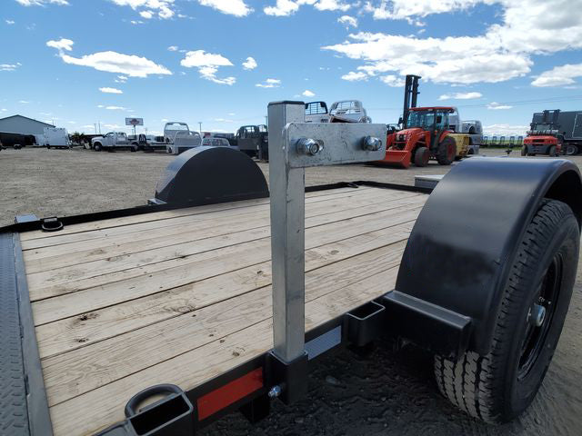 FlatDeck Trailer 2025 6x12ft Gravity Tilt