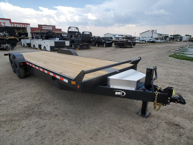 RENT - FlatDeck Trailer 7x24ft Hydraulic Power Tilt