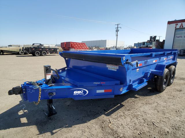 RENT - Dump Trailer Alaska Blue