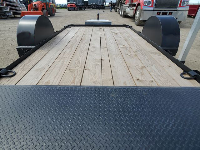 FlatDeck Trailer 2025 6x12ft Gravity Tilt