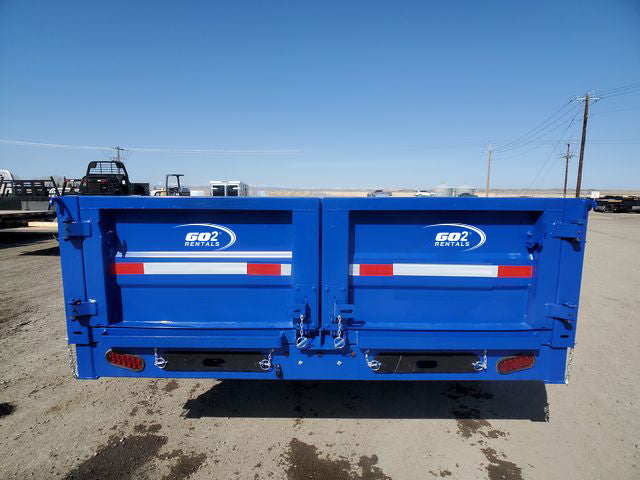 RENT - Dump Trailer Alaska Blue