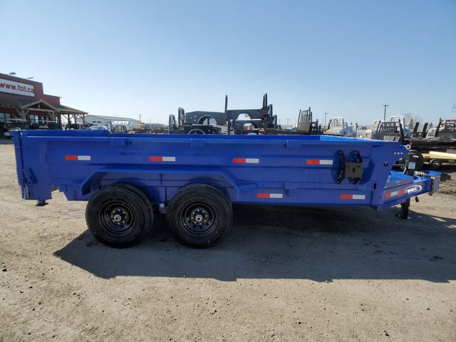 RENT - Dump Trailer Alaska Blue