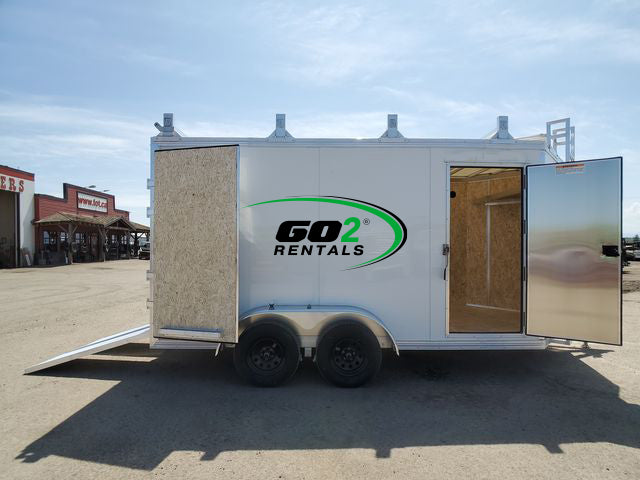 Enclosed Trailer 7x14ft Aluminum