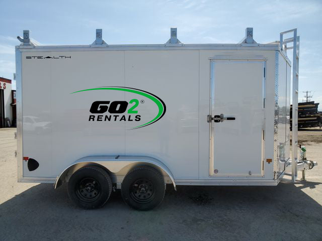 Enclosed Trailer 7x14ft Aluminum