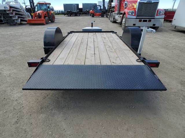 FlatDeck Trailer 2025 6x12ft Gravity Tilt