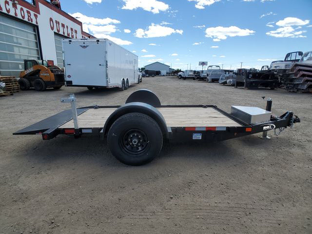 FlatDeck Trailer 2025 6x12ft Gravity Tilt