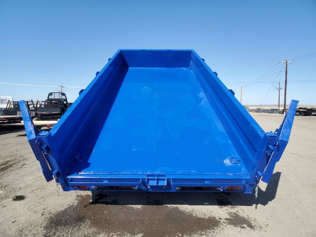 RENT - Dump Trailer Alaska Blue