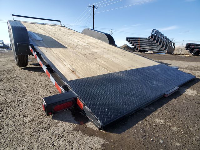 FlatDeck Trailer 2025 7x20ft Hydraulic Power Tilt