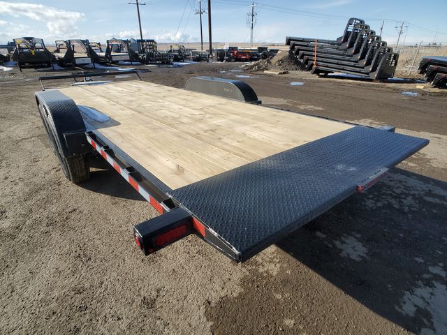 FlatDeck Trailer 2025 7x20ft Hydraulic Power Tilt