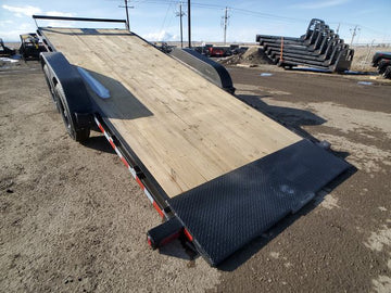 FlatDeck Trailer 2025 7x20ft Hydraulic Power Tilt