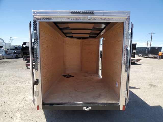 Enclosed Trailer White E-Series 5x8ft