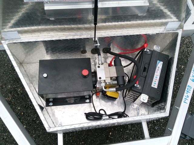 Dump Trailer Aluminum 6X10ft