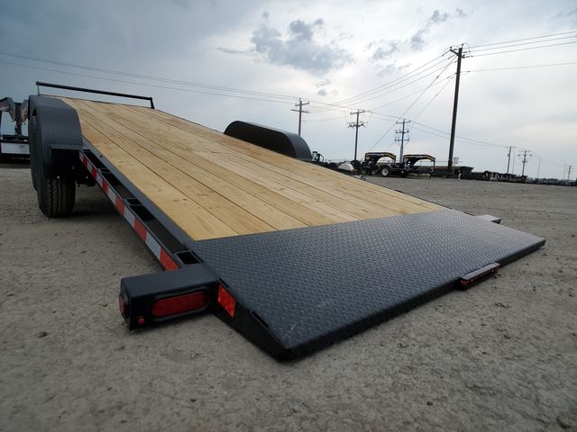 RENT - FlatDeck Trailer 7x24ft Hydraulic Power Tilt