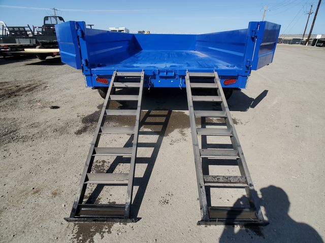 RENT - Dump Trailer Alaska Blue