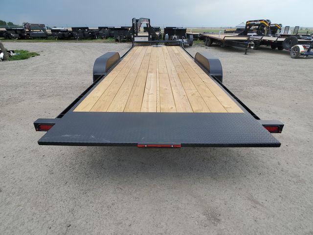 RENT - FlatDeck Trailer 7x24ft Hydraulic Power Tilt