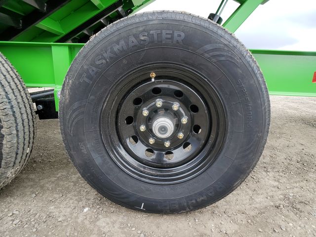 Dump Trailer Lime Green